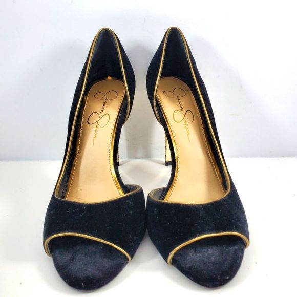 Peep Toe Pump by JESSICA SIMPSON. Size 9.5. S844 - Picture 2 of 6